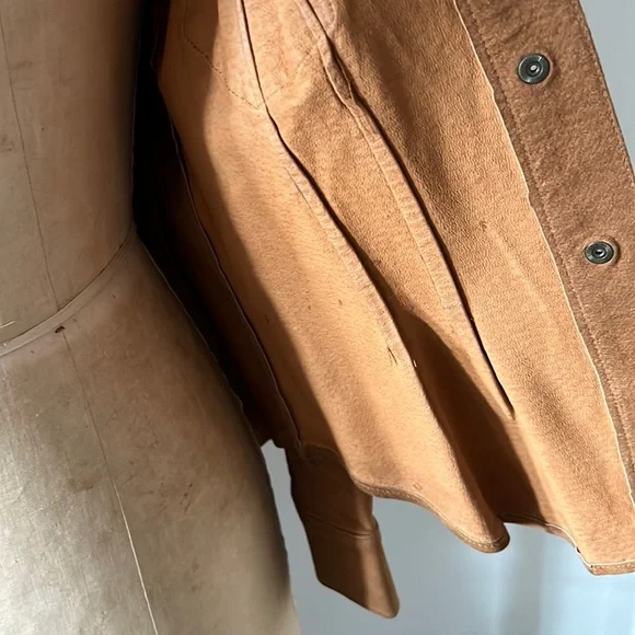 Vintage 1980’s Leather Shirt/Jacket - Picture 15 of 16